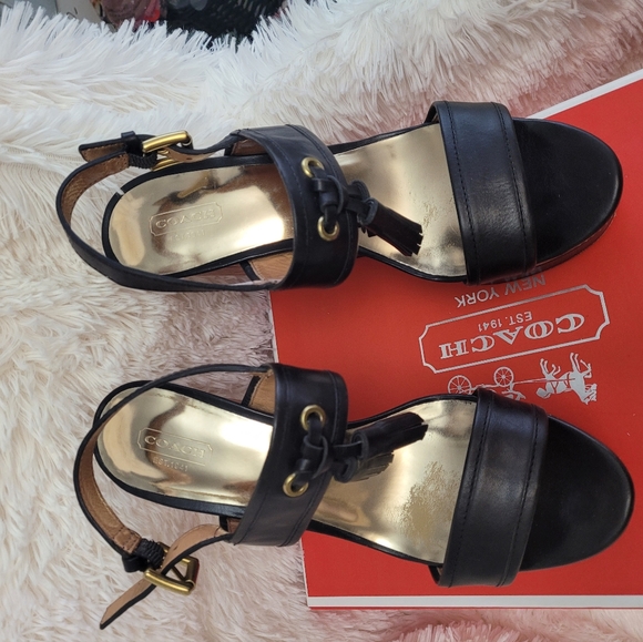 Coach wedge sandals - Picture 2 of 7